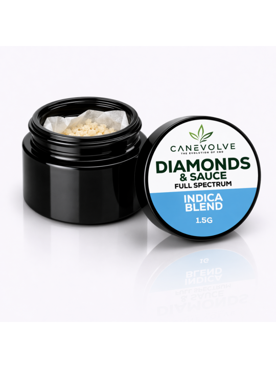 Indica Blend - Diamonds & Sauce  - 1.5g Full Spectrum