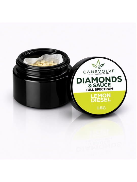 Lemon Diesel - Diamonds & Sauce  - 1.5g Full Spectrum