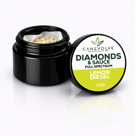 Lemon Diesel - Diamonds & Sauce  - 1.5g Full Spectrum