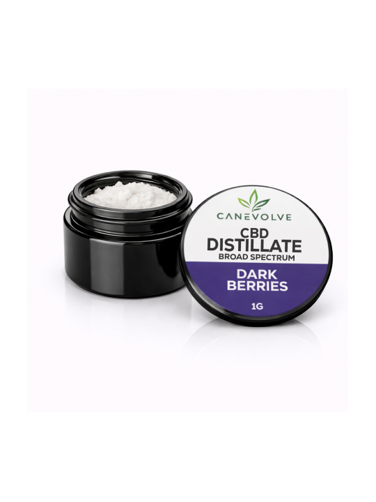 Dark Berries CBD – Isolate & Broad  Spectrum Distillate 1g