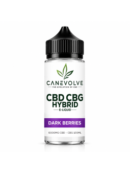 Dark Berries 6000mg CBD + CBG Hybrid E-Liquid 120ml | Rich Berry Vape UK