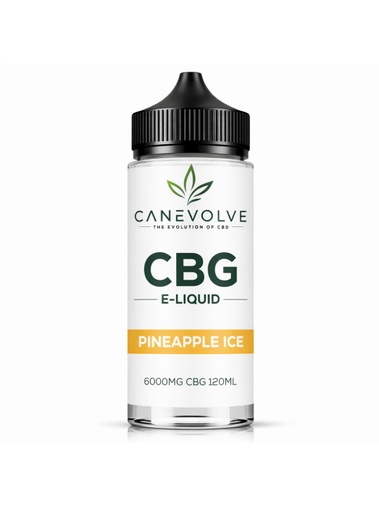 Pineapple Ice 6000mg CBG E-Liquid 120ml | Tropical Cooling Vape UK