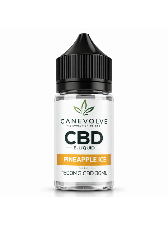 Pineapple Ice 1500mg CBD E-Liquid 30ml | Tropical Cooling Vape UK