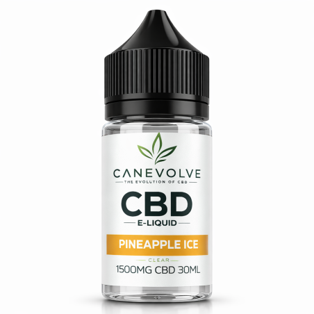 Pineapple Ice 1500mg CBD E-Liquid 30ml | Tropical Cooling Vape UK
