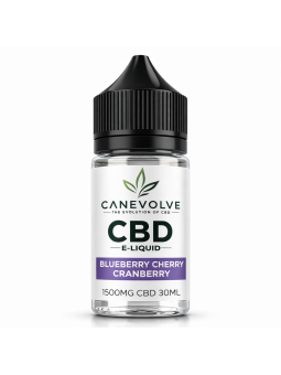 Blueberry Cherry Cranberry 1500mg CBD E-Liquid 30ml | Triple Berry Vape UK