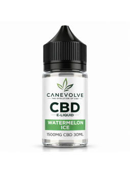 Watermelon Ice 1500mg CBD E-Liquid 30ml | Cooling Fruit Vape UK