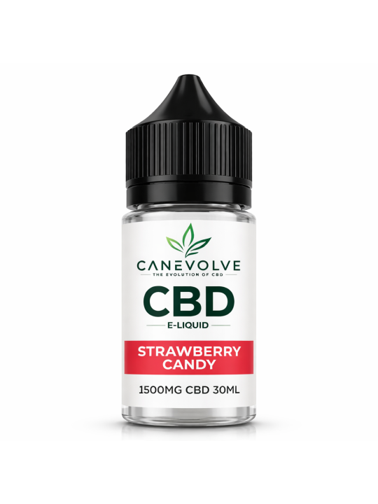 Strawberry Candy 1500mg CBD E-Liquid 30ml | Sweet Candy Vape UK