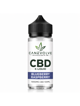 Blueberry Raspberry 5000mg CBD E-Liquid 100ml | Premium Berry Vape Juice UK