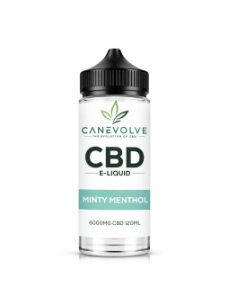 Minty Menthol 6000mg CBD E-Liquid 120ml | Fresh Cooling Vape UK