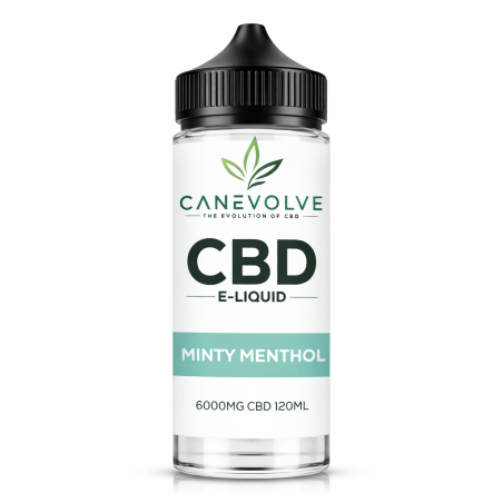Minty Menthol 6000mg CBD E-Liquid 120ml | Fresh Cooling Vape UK