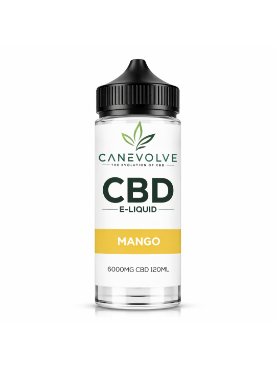 Mango 6000mg CBD E-Liquid 120ml | Tropical Mango Vape UK