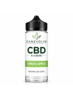 Green Apple 6000mg CBD E-Liquid 120ml | Crisp Apple Vape UK