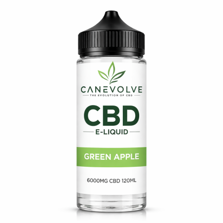 Green Apple 6000mg CBD E-Liquid 120ml | Crisp Apple Vape UK