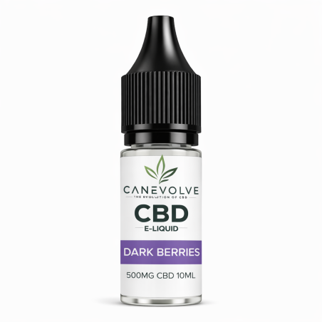 Dark Berries 500mg CBD E-Liquid 10ml | Rich Berry Vape UK