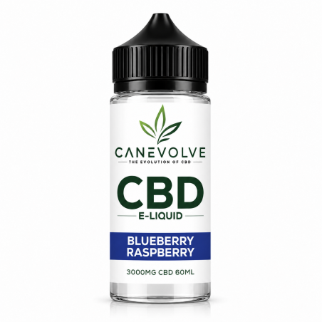 Blueberry Raspberry 3000mg CBD E-Liquid 60ml | Premium Berry Vape Juice UK