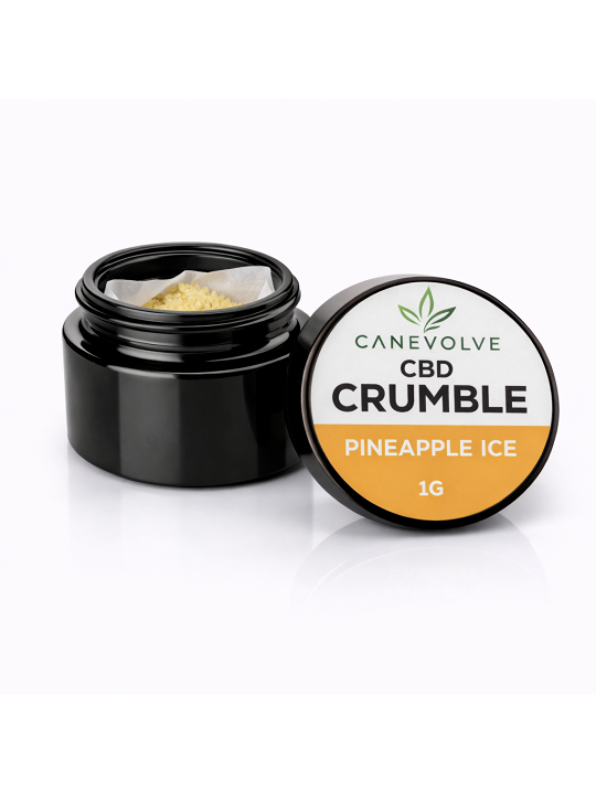 Pineapple Ice CBD Crumble 1g | Premium CBD Concentrate UK