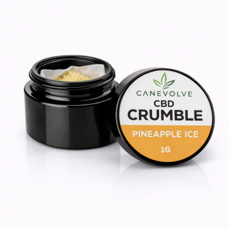 Pineapple Ice CBD Crumble 1g | Premium CBD Concentrate UK