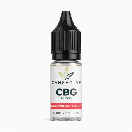 Strawberry Candy 500mg CBG E-Liquid 10ml | Sweet Candy Vape UK