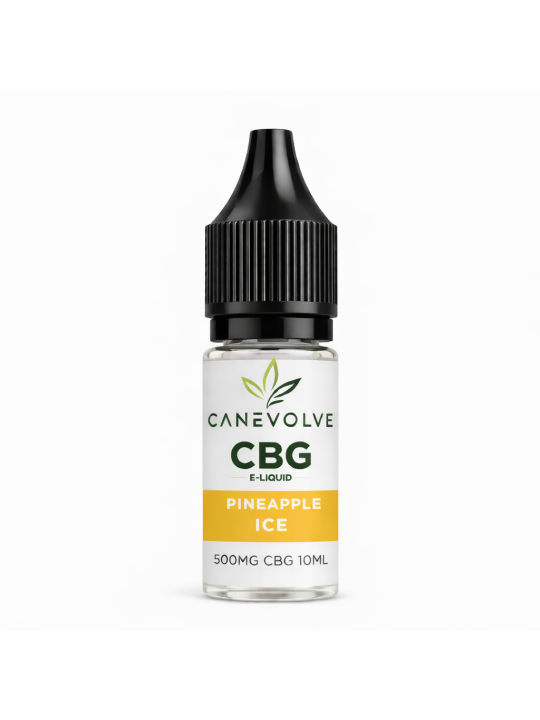 Pineapple Ice 500mg CBG E-Liquid 10ml | Tropical Cooling Vape UK