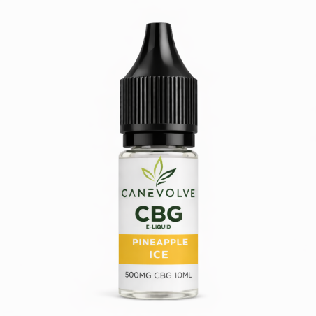 Pineapple Ice 500mg CBG E-Liquid 10ml | Tropical Cooling Vape UK