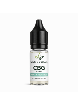 Minty Menthol 500mg CBG E-Liquid 10ml | Fresh Cooling Vape UK