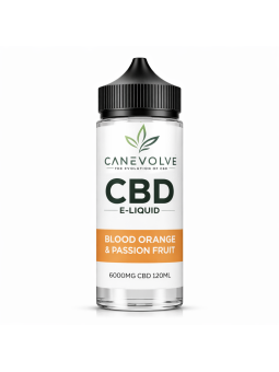 Blood Orange & Passion Fruit 6000mg CBD E-Liquid 120ml | Exotic Citrus Vape UK