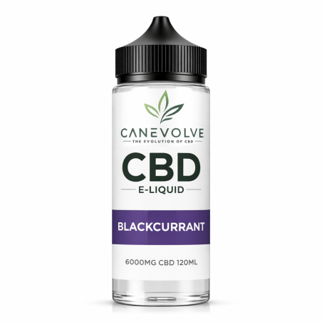 Blackcurrant 6000mg CBD 120ml E-Liquid | Premium CBD Vape Juice UK