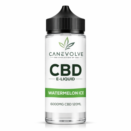 Watermelon Ice 6000mg CBD E-Liquid 120ml | Cooling Fruit Vape UK