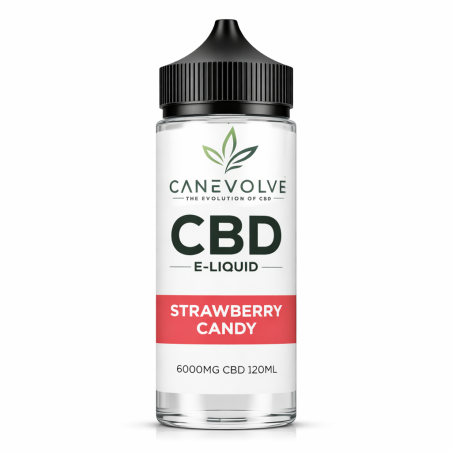 Strawberry Candy 6000mg CBD E-Liquid 120ml | Sweet Candy Vape UK