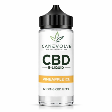 Pineapple Ice 6000mg CBD E-Liquid 120ml | Tropical Cooling Vape UK