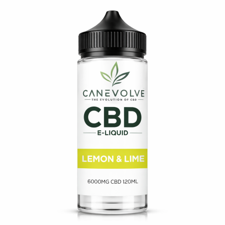 Lemon & Lime 6000mg CBD E-Liquid 120ml | Citrus Vape Juice UK