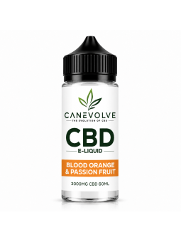 Blood Orange & Passion Fruit 3000mg CBD E-Liquid 60ml | Mixed Fruit Vape UK