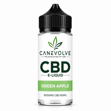 Green Apple 3000mg CBD E-Liquid 60ml | Mixed Fruit Vape UK