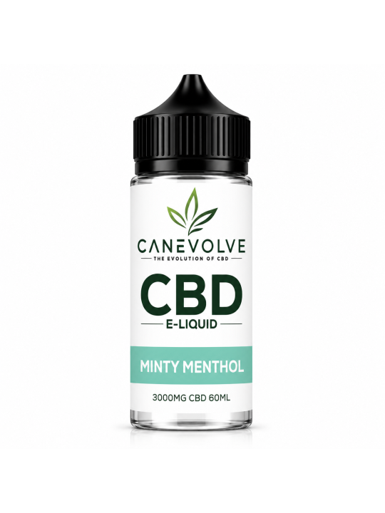 Minty Menthol 3000mg CBD E-Liquid 60ml