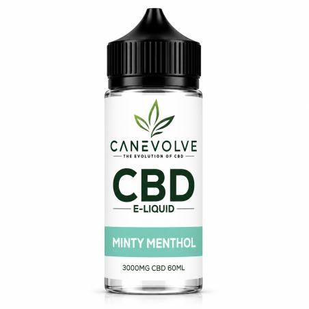 Minty Menthol 3000mg CBD E-Liquid 60ml