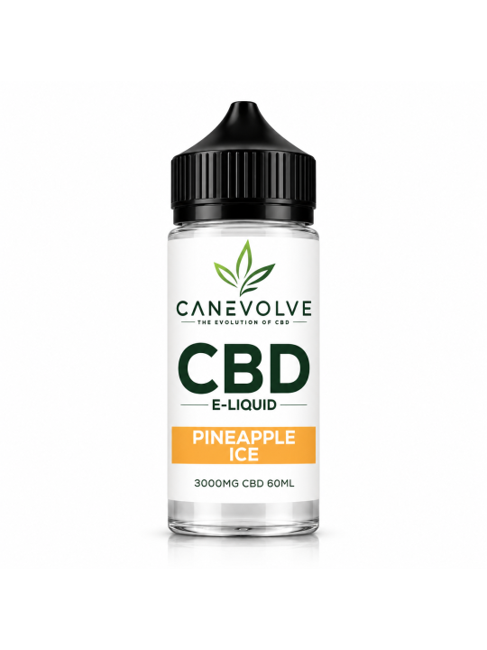 Pineapple Ice 3000mg CBD E-Liquid 60ml