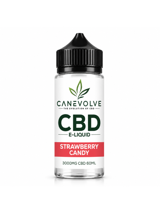 Strawberry Candy 3000mg CBD E-Liquid 60ml