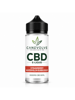 Strawberry Watermelon Bubblegum 3000mg CBD E-Liquid 60ml