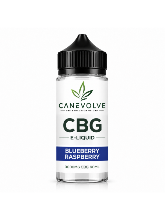 Blueberry Raspberry 3000mg CBG E-Liquid 60ml | Premium Berry Vape Juice UK