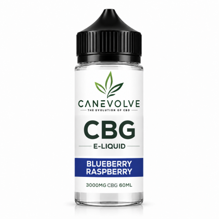 Blueberry Raspberry 3000mg CBG E-Liquid 60ml | Premium Berry Vape Juice UK