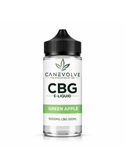 Green Apple 5000mg CBG E-Liquid 100ml | Crisp Apple Vape UK