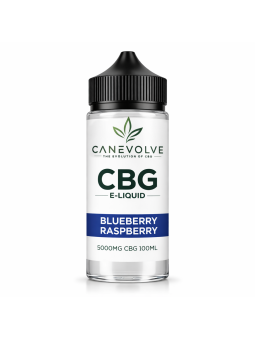 Blueberry Raspberry 5000mg CBG E-Liquid 100ml | Premium Berry Vape Juice UK
