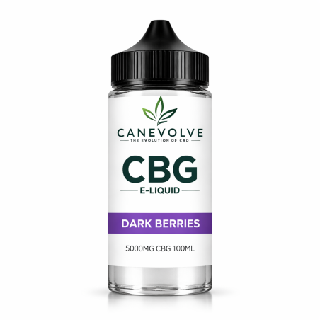 Dark Berries 5000mg CBG E-Liquid 100ml | Rich Berry Vape UK