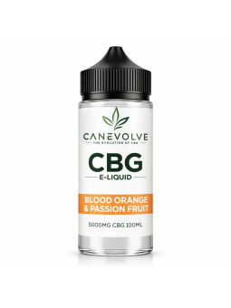Blood Orange & Passion Fruit 5000mg CBG E-Liquid 100ml | Exotic Citrus Vape UK