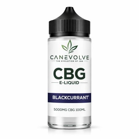 Blackcurrant 5000mg CBG 100ml E-Liquid | Premium CBG Vape Juice UK