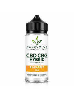 Pineapple Ice 3000mg CBD + CBG Hybrid E-Liquid 60ml